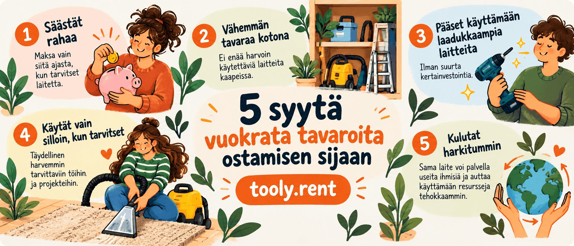 5 skäl att hyra i stället för att köpa