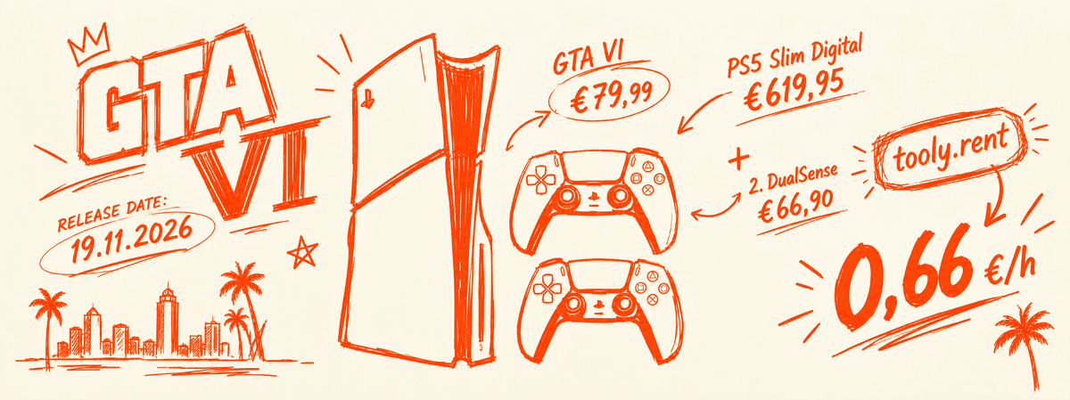 GTA 6 utan egen PS5: köpa eller hyra? | Tooly