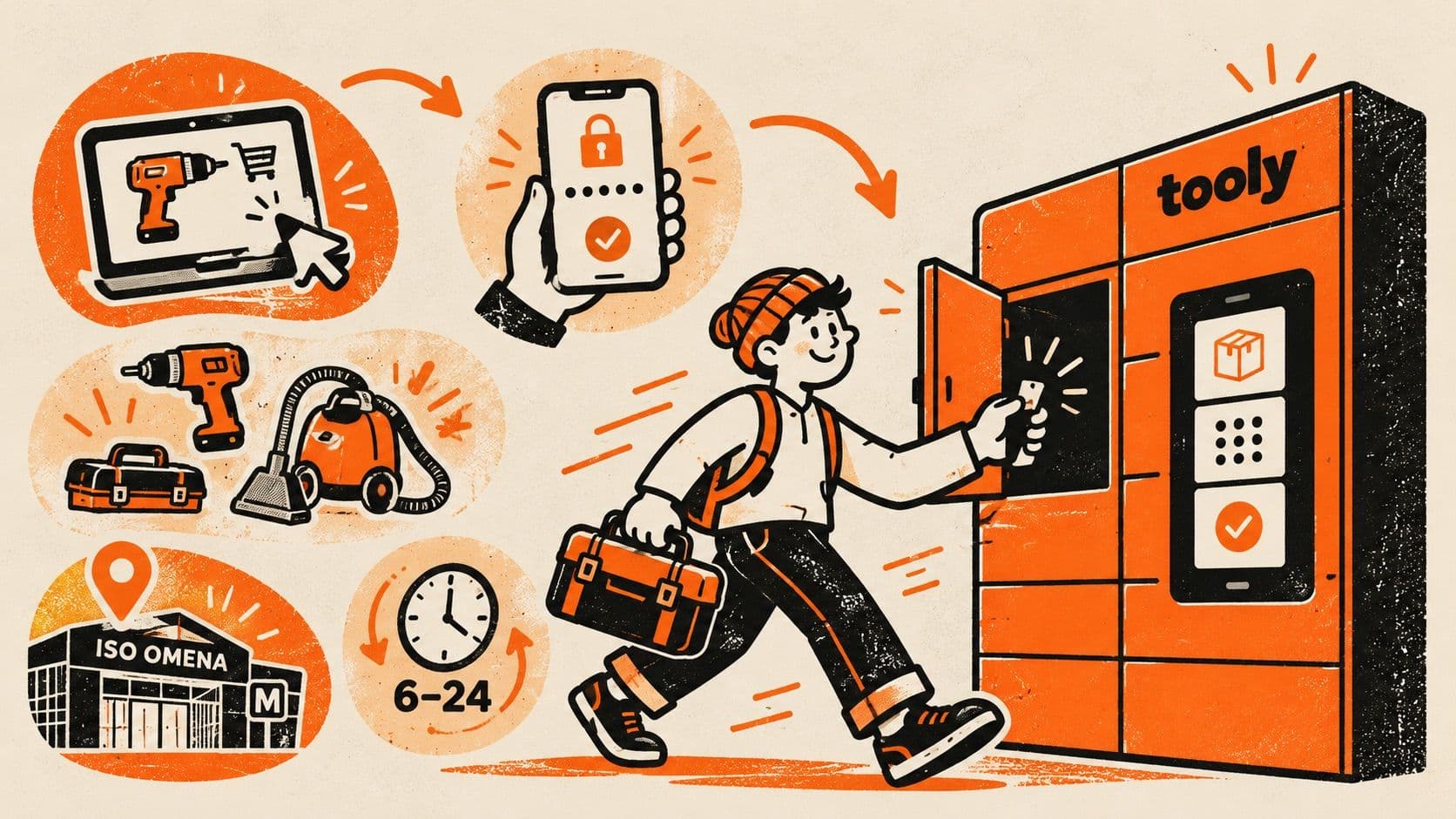 Tool Rental from a Parcel Locker – Pick Up When It Suits You